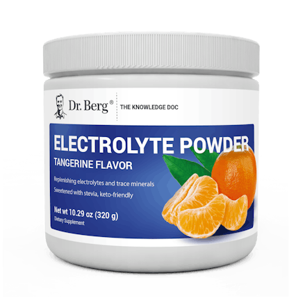 Electrolyte Powder Tangerine Flavor | Dr. Berg